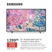 Samsung 65" 4k QLED UHD Smart TV