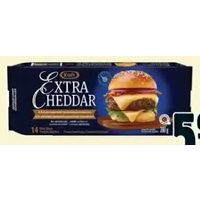 Kraft Extra Cheddar Cheese Slices