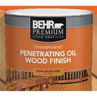 Behr Premium Transparent Penetrating Oil Wood Finish 