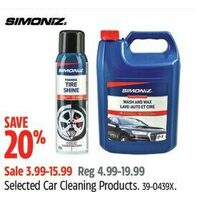 Simoniz Car Cleaning Products 