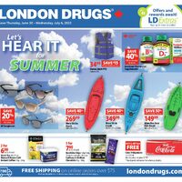 London Drugs - Weekly Deals - Let's Hear It For Summer Flyer