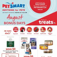 PetSmart - August Bonus Days Flyer