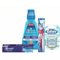 Crest Toothpaste or Mouthwash or Oral-B Manual Toothbrushes or Crest or Oral B Floss
