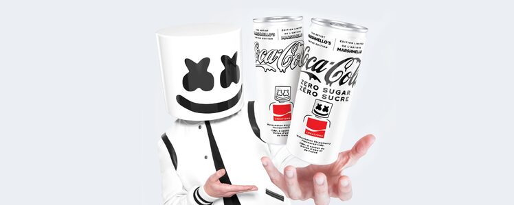 Coca-Cola's Limited Edition Marshmello Flavour is Now Available in Canada