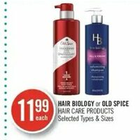 Hair Biology Or Old Spice Hair Care Products