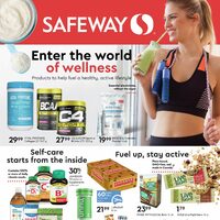 Safeway - Enter The World of Wellness Flyer