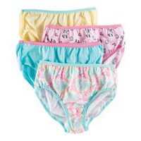 Girls 4 Pack Or Boys 3 Pack Briefs 
