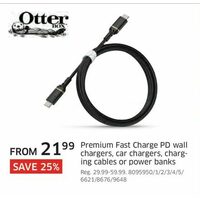 Otter Premium Fast Charger PD Wall Chargers, Car Chargers, Charging Cables Or Power Banks