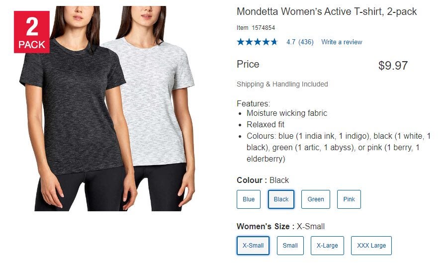 Mondetta, Shirts