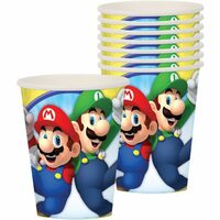 Super Mario Brothers Party Paper Cups