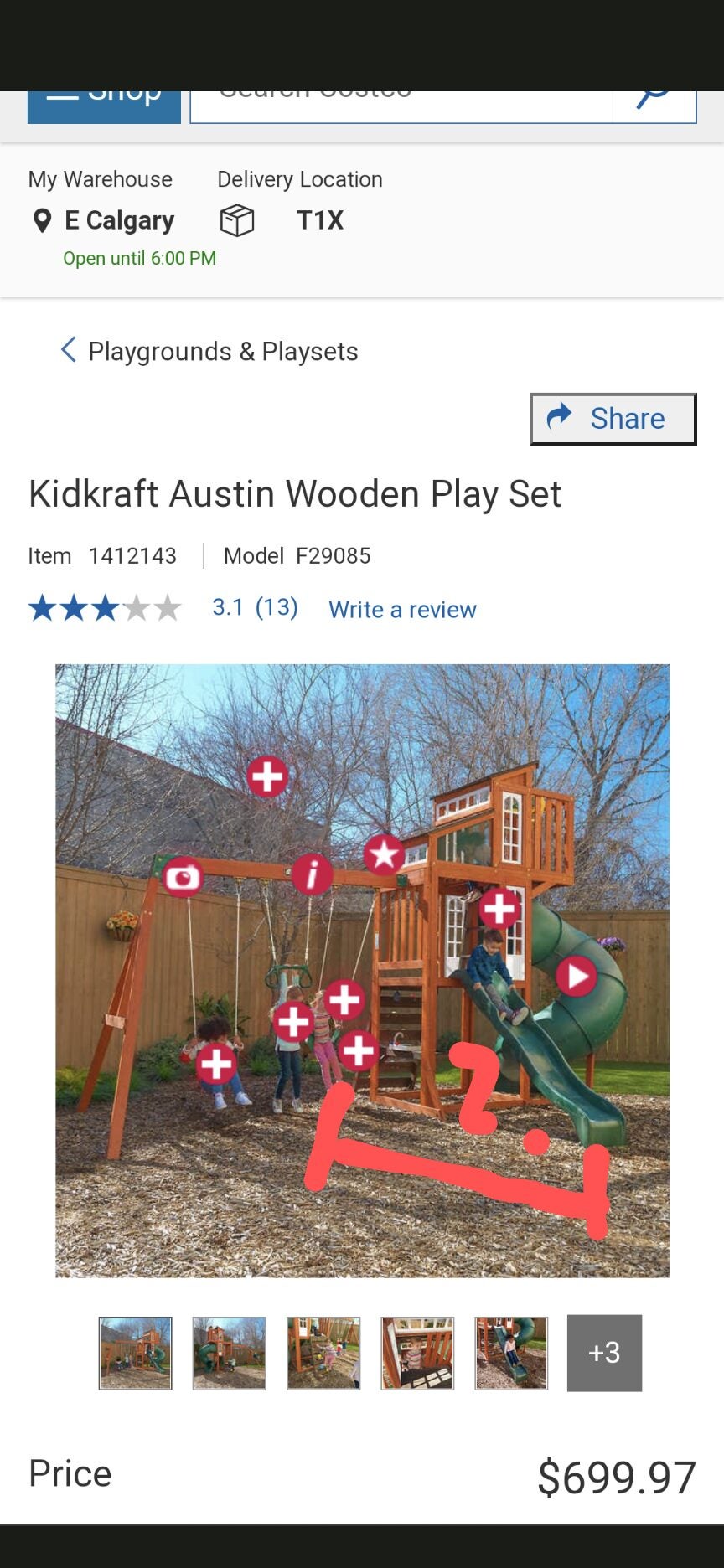 [Costco] Kidkraft Austin Wooden Play Set 699.97 OOS Page 5 Forums
