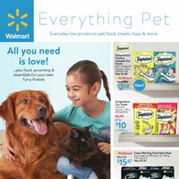 Walmart - Pet Book - Everything Pet Flyer