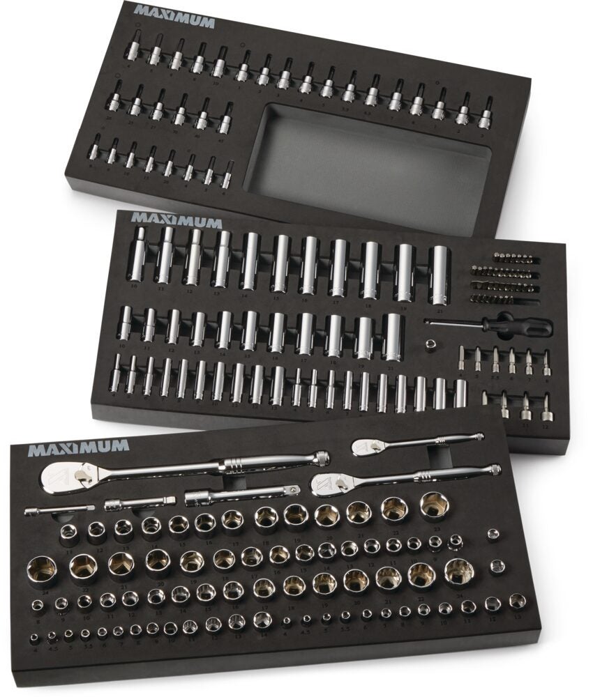 [Canadian Tire] MAXIMUM 200 pcs Metric (ONLY) Socket Set $130-150