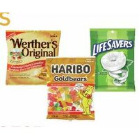 Werther's Haribo or Lifesavers Bagged Candy