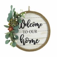 20" Welcome Home Wall Hanging