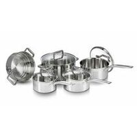 T-Fal Stainless Steel 9-Piece Cookware Set 