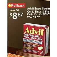 Advil Extra Strength Cold, Sinus & Flu