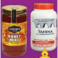 Casablanca Honey or Alkanater Tahini