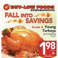 Buy-Low Foods - Weekly Specials - Fall Into Savings (BC w/o Deli) Flyer