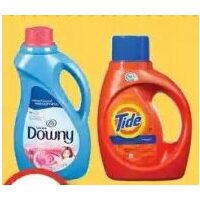 Tide Laundry Detergent, Downy Ultra Fabric Softener or Bounce Sheets