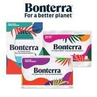 Bonterra Bathroom Tissue, Paper Towels or Facial Tissues