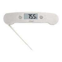 Master Chef Stainless Steel Folding Digital Thermometer