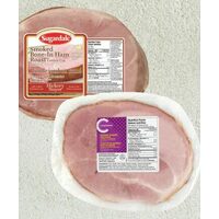 Compliments Bone-in Ham Steaks or Sugardale Premium Bone-in Ham Roast 