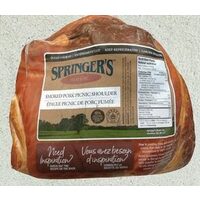 Springer's Smoked Pork Picnic Shoulder 