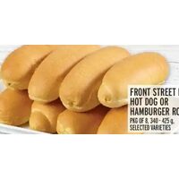 Front Street Bakery Hot Dog Or Hamburger Rolls
