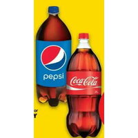 Coca-Cola or Pepsi Soft Drinks 