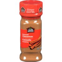 Club House Spices Cinnamon and Garlic Powder Family Size