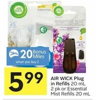 Air Wick Plug In Refills Or Essential Mist Refills 