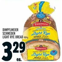 Dimpflmeier Schweden Light Rye Bread
