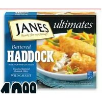Janes Ultimates Breaded Fish Fillets