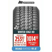 Motomaster Winter Edge HD Tire