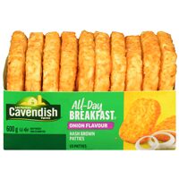 Cavendish Premium Fries, All Day Breakfast Hashbrowns or Patties