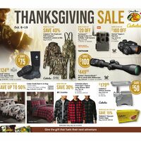Cabelas - 2 Weeks of Savings - Thanksgiving Sale Flyer