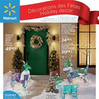 Walmart - Holiday Decor Book (QC) Flyer