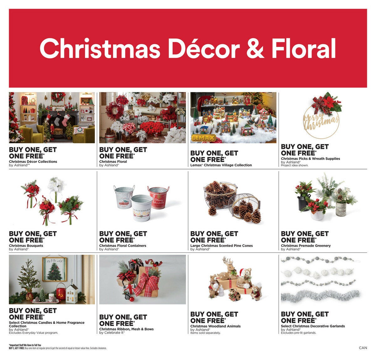Michaels Weekly Flyer - Weekly Deals - The Great Big Tree Spree