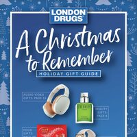 London Drugs - Holiday Gift Guide - A Christmas To Remember Flyer