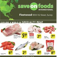 Save On Foods - Fleetwood Store Only - Weekly Savings (Surrey/BC) Flyer