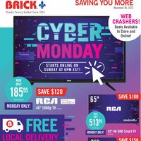 The Brick - Saving You More - Cyber Week Sale (QC) Flyer