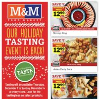 M & M Food Market - Weekly Specials - Holiday Testing Event (ON) Flyer