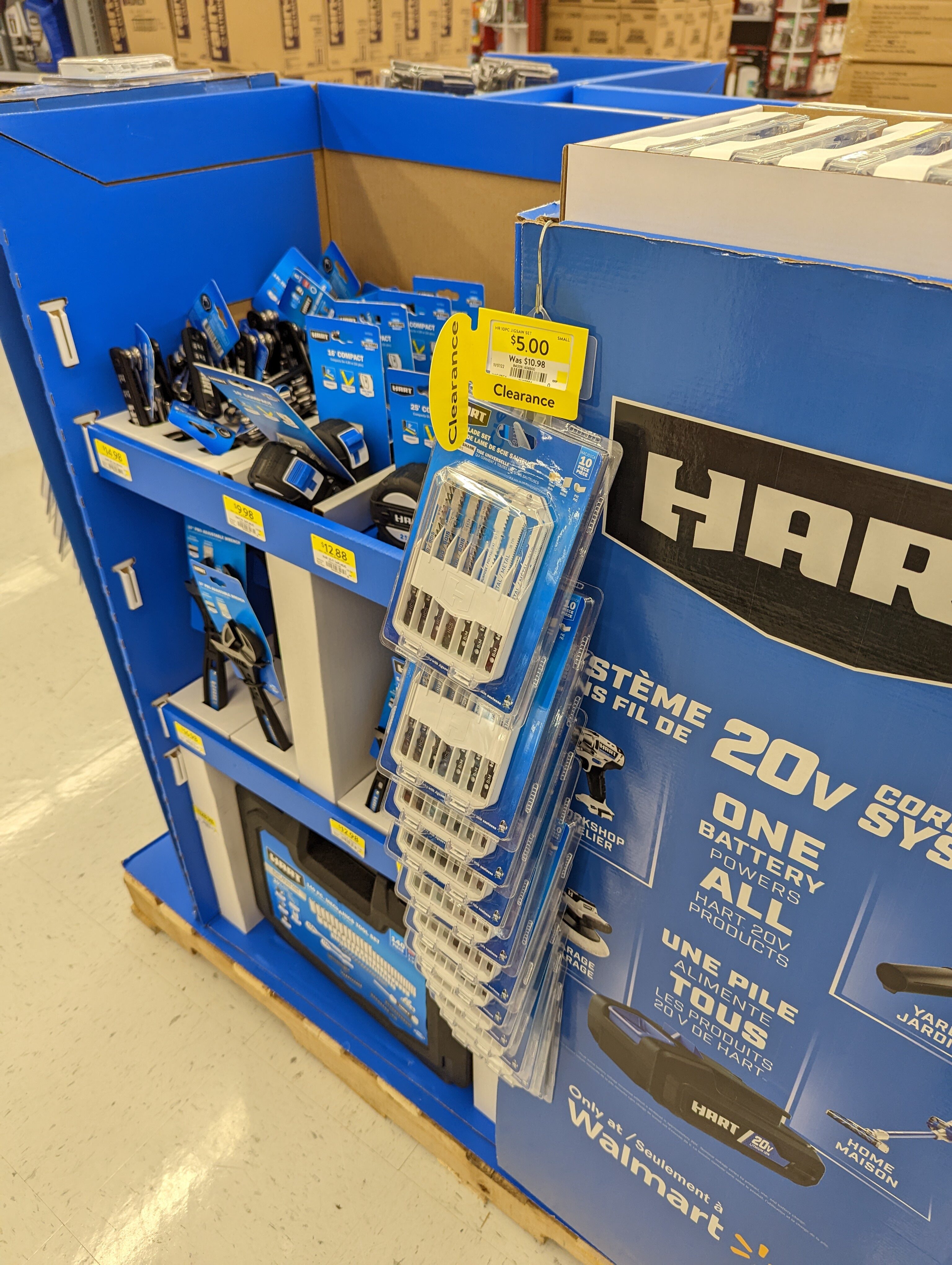 [Walmart] $5 HART 10-Piece Assorted Jigsaw Blade Set --in store ...