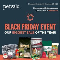 Pet Valu - Black Friday Event Flyer