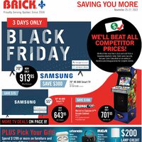 The Brick - Saving You More - Black Friday Sale (QC) Flyer