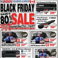 2001 Audio Video - Weekly Deals - Black Friday Sale Flyer