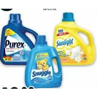 Purex, Persil or Sunlight Laundry Detergent, Snuggle Fabric Softener or Sunlight Dishwasher Detergent