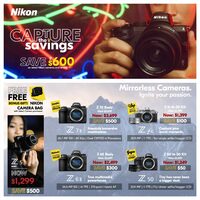 Nikon - Capture the Savings Flyer