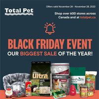 Pet Valu - Total Pet - Black Friday Event (BC) Flyer